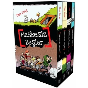 Maskesiz Beşler Serisi - Kutulu Set (4 Kitap) Tina Zang