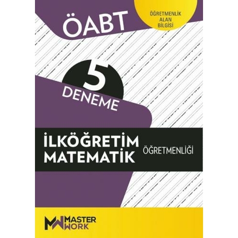 Masterwork Öabt Ilköğretin Matematik Öğretmenliği 5 Deneme