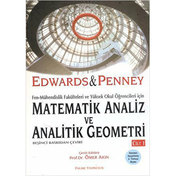 Matematik Analiz Ve Analitik Geometri Cilt 1 C. Henry Edwars, David E. Penney