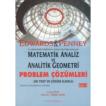 Matematik Analiz Ve Analitik Problem Çözümleri 1. Cilt-C. Henry Edwards