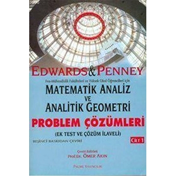 Matematik Analiz Ve Analitik Problem Çözümleri 2. Cilt