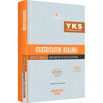 Matematik Kulübü Ayt 2. Oturum Matematik 10 Kolay Deneme Kemal Çinçin, Özkan Cengiz