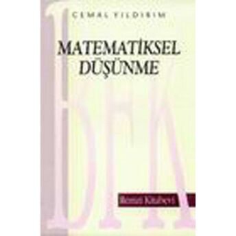 Matematiksel Düşünme Cemal Yıldırım