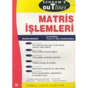 Matris Işlemleri Richard Bronson