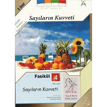 Matrix Akademi 9. Sınıf Modüler Sistem Ile Matematik Tyt-Ayt Başlangıç Fasikül 4 Sayıların Kuvveti 2021-2022