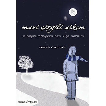 Mavi Çizgili Atkım Emrah Özdemir