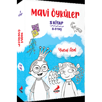 Mavi Öyküler Set (5 Kitap Takım) Yusuf Asal