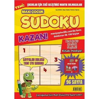 Maxi Çocuk Sudoku 2 Kolektif