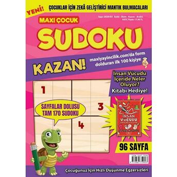 Maxi Çocuk Sudoku 3 Kolektif