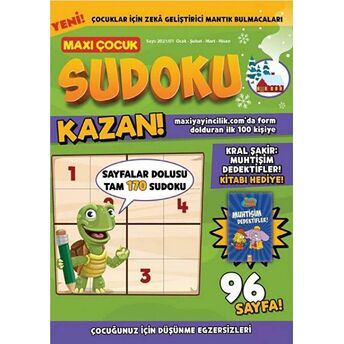 Maxi Çocuk Sudoku 4 Kolektif