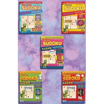 Maxi Çocuk Sudoku 5'Li Set Kolektif