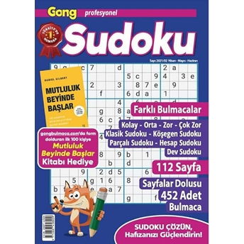 Maxi Gong Profesyonel Sudoku 6 Kolektif