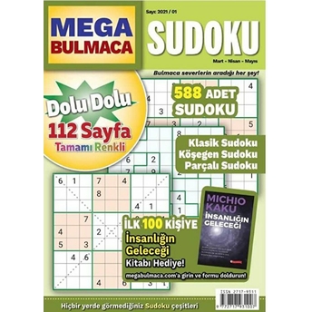 Maxi Mega Sudoku Bulmaca 3 Kolektif