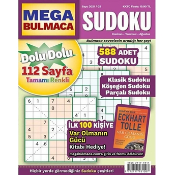 Maxi Mega Sudoku Bulmaca 4 Kolektif