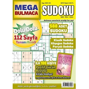 Maxi Mega Sudoku Bulmaca 5 Kolektif