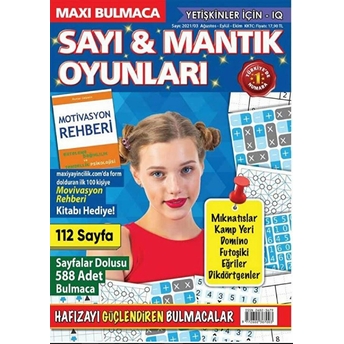 Maxi Sayı Ve Mantık Oyunları 3 Kolektif