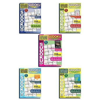 Maxi Sudoku 5'Li Set Kolektif