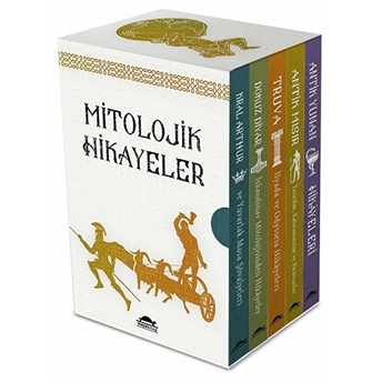 Maya Mitolojik Hikayeler Seti - 5 Kitap Takım Andrew Lang, Mary E. Litchfield, Frank Henry Brooksbank, George W. Cox