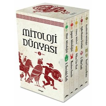 Maya Mitolojik Kitaplar Seti 2 - 5 Kitap Takım Kolektif