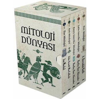 Maya Mitolojik Kitaplar Seti 3 - 5 Kitap Takım