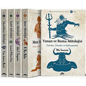 Maya Mitolojik Kitaplar Seti - 5 Kitap Takım Peter Andreas Munch, Leonard William King, John C. Ferguson, W. Max Müller, Otto Seemann