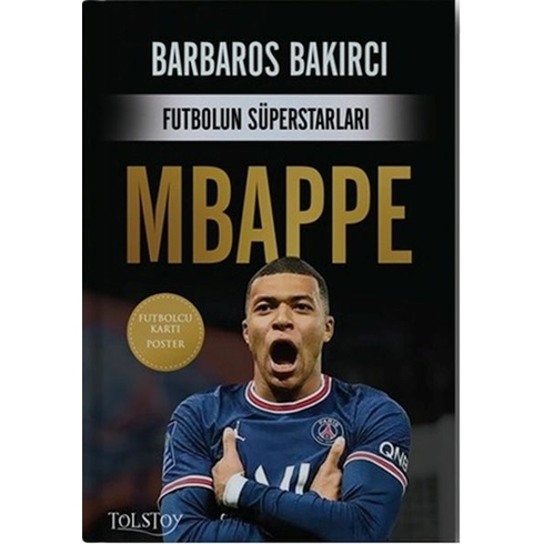 Mbappe - Futbolun Süperstarları - Futbolcu Kartı Poster Barbaros Bakırcı