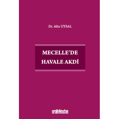 Mecelle'De Havale Akdi Afra Uysal