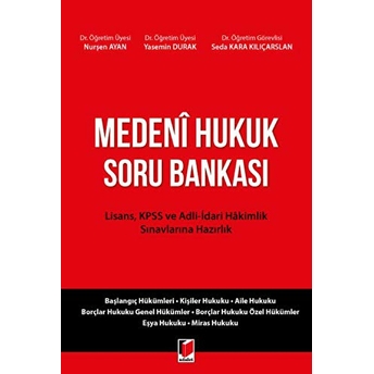 Medeni Hukuk Soru Bankası Nurşen Ayan