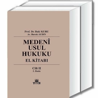 Medeni Usul Hukuku El Kitabı (2 Cilt) Baki Kuru