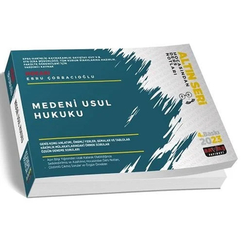 Medeni Usul Hukuku Hocasından Ders Notları Ebru Çorbacıoğlu