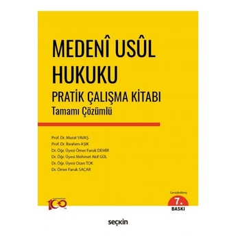 Medenî Usûl Hukuku Pratik Çalışma Kitabı Murat Yavaş