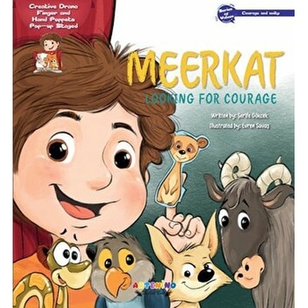 Meerkat Looking For Courage Creative Drama Finger And Hand Puppets Pop-Up Staged Şerife Gökcek