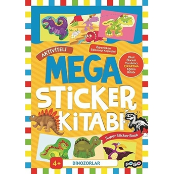 Mega Sticker Dinozorlar Kolektif