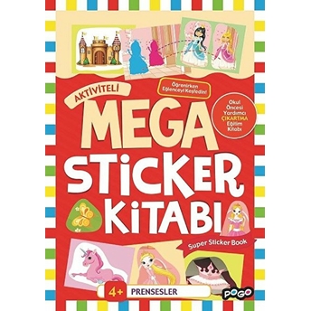 Mega Sticker Prensesler Kolektif