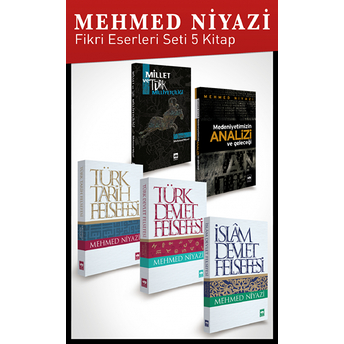 Mehmed Niyazi Fikri Eserleri Seti (5 Kitap) - Mehmed Niyazi