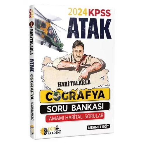 Mehmet Eğit Kpss Haritalarla Atak Coğrafya Soru Bankası