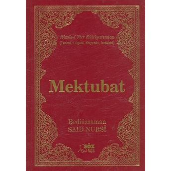 Mektubat (Büyük Boy) Ciltli Bediüzzaman Said-I Nursi