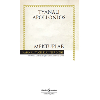 Mektuplar - Hasan Ali Yücel Klasikler Dizisi (Ciltli) Tyanalı Apollonios