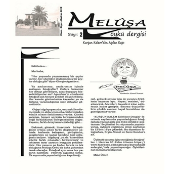 Meluşa Öykü Dergisi Sayı 2 Nisan - Mayıs - Haziran 2018 Kolektif