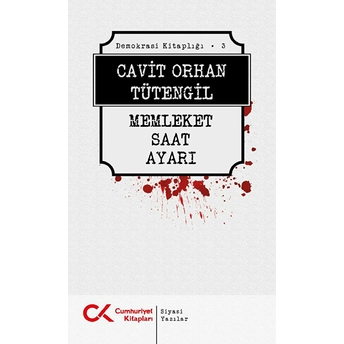 Memleket Saat Ayarı Cavit Orhan Tütengil