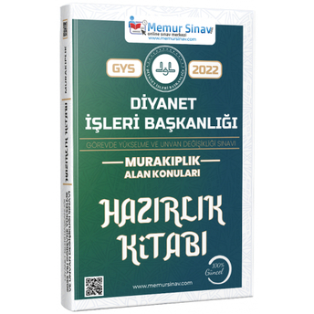 Memur Sınav 2022 Diyanet Işleri Başkanlığı Murakıplık Alan Konuları Konu Anlatımlı Hazırlık Kitabı Görevde Yükselme Komisyon