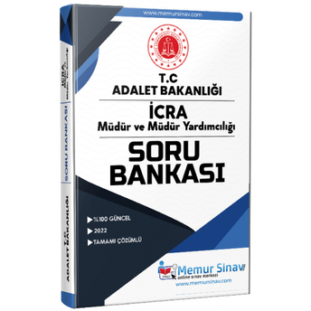 Memur Sınav 2022 Icra Müdürlüğü Ve Müdür Yardımcılığı Soru Bankası Komisyon