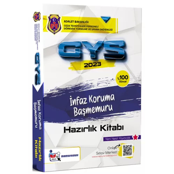 Memur Sınav 2023 Gys Ceza Tevkifevleri Infaz Koruma Başmemuru Konu Anlatımlı Hazırlık Kitabı Komisyon