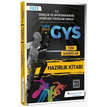 Memur Sınav 2023 Gys Gençlik Ve Spor Bakanlığı Tüm Kadrolar Konu Anlatımlı Hazırlık Kitabı Komisyon