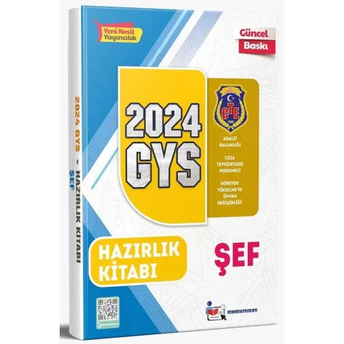 Memur Sınav 2024 Gys Adalet Bakanlığı Ceza Tevkifevleri Şef Sınavı Konu Anlatımlı Hazırlık Kitabı Komisyon