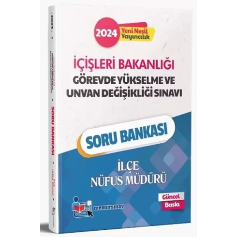 Memur Sınav 2024 Gys Içişleri Bakanlığı Ilçe Nüfus Müdürü Soru Bankası Komisyon