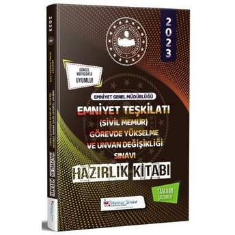 Memur Sınav Emniyet Genel Müdürlüğü Sivil Memur Unvan Değişikliği Hazırlık Kitabı Komisyon