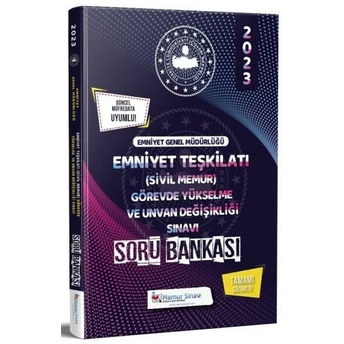 Memur Sınav Emniyet Genel Müdürlüğü Sivil Memur Unvan Değişikliği Soru Bankası Komisyon