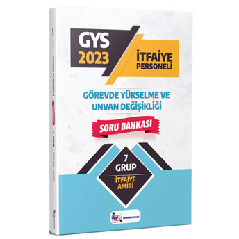 Memur Sınav Yayınları 2023 Gys Itfaiye Amiri Soru Bankası Komisyon