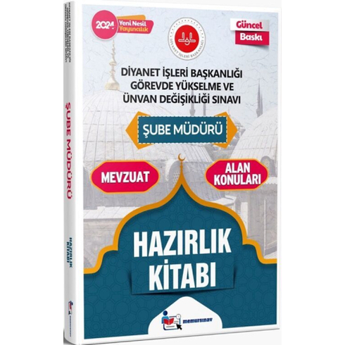 Memur Sınav Yayınları 2024 Diyanet Işleri Başkanlığı Gys Ve Uds Şube Müdürü Hazırlık Kitabı Komisyon